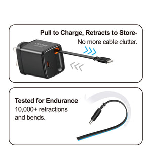 GaN Wall Charger | Ranger Reel CC45S_UK