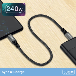 CAPDASE Metallic-KR Series USB-C to USB-C Cable (0.5M / 50cm)