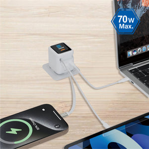 GaN Wall Charger | Ranger Reel C2P70S_UK