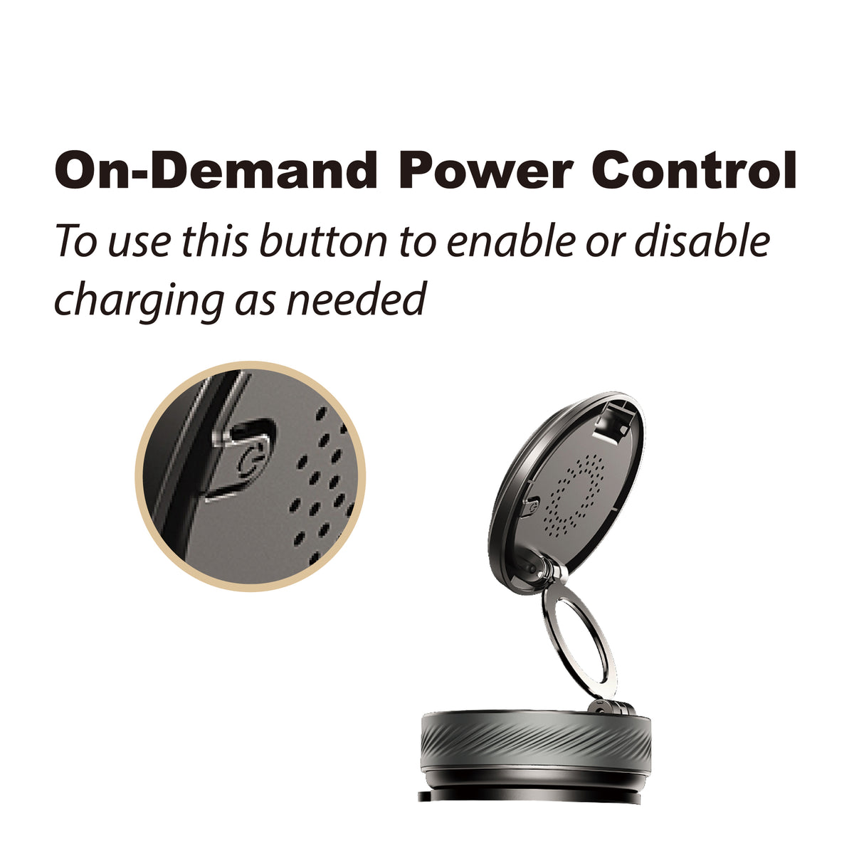 Wireless Charging Magnetic Mount - Wind/Dash | VS Circular 