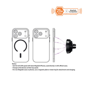 Wireless Charging Magnetic Mount - Wind/Dash | M-PC Power - Telescopic Arm