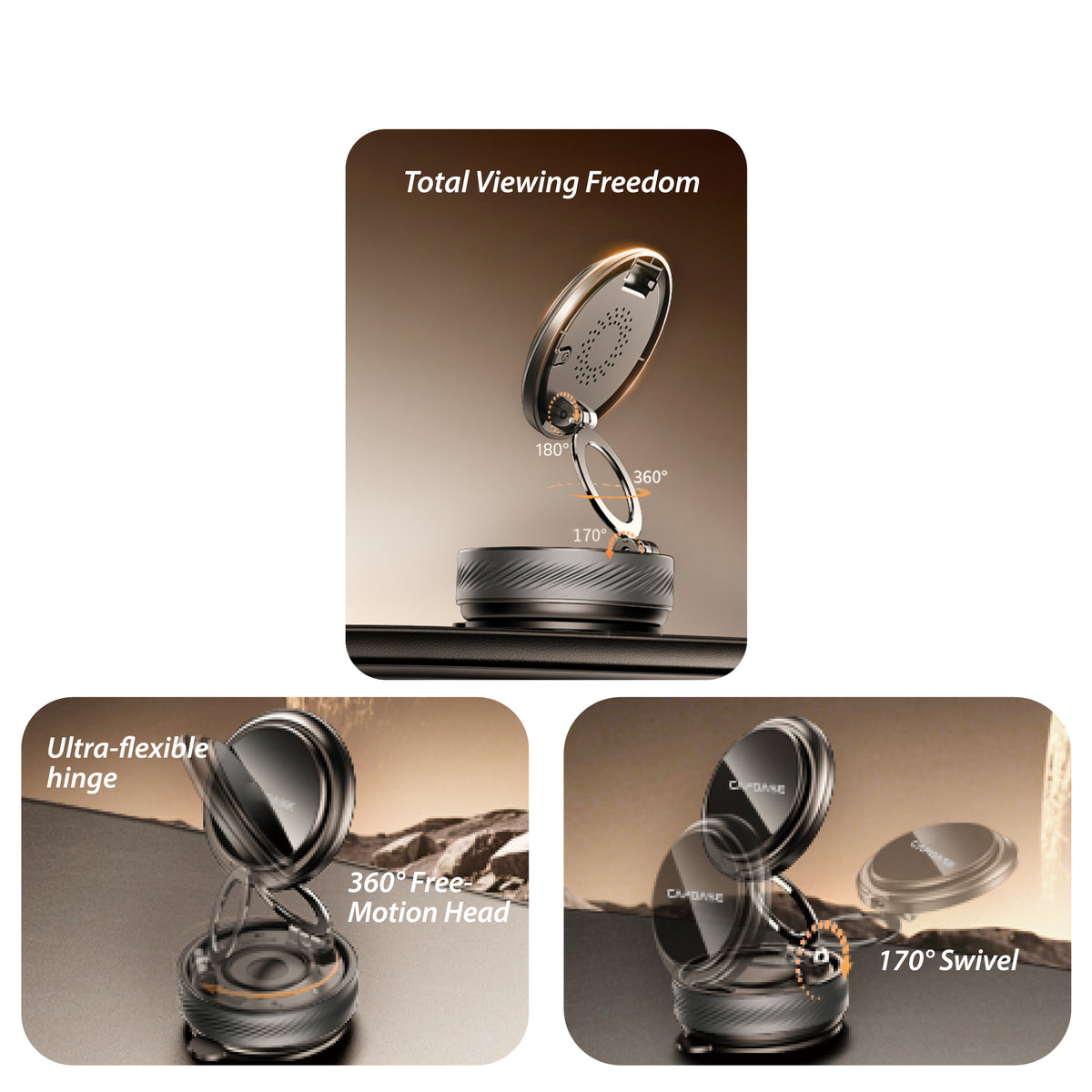 Wireless Charging Magnetic Mount - Wind/Dash | VS Circular 