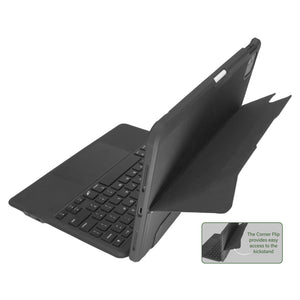 iPad Pro 11 (M5/M4) | Keyboard Bumper Folio Case | Trackpad | Black