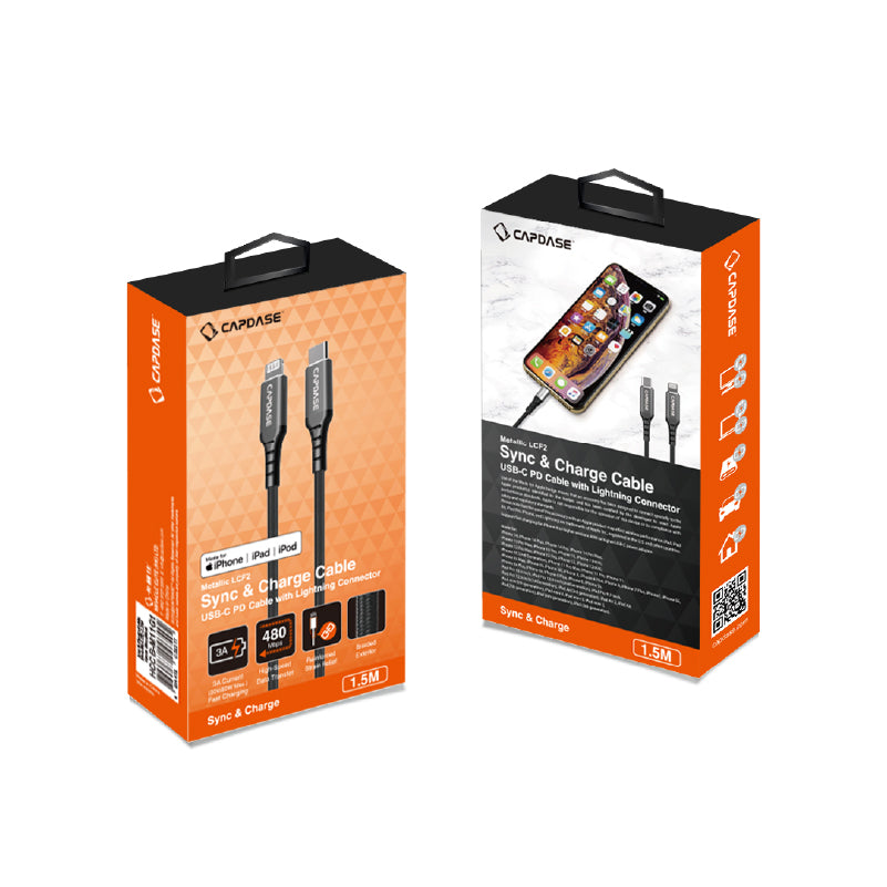 1.5M MFi Lightning to USB-C Cable