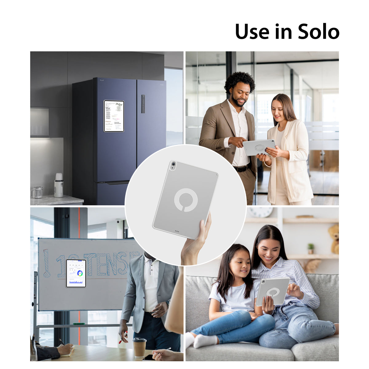 MR Folio Flip Case for iPad Air 11 (M3/M2), iPad Air 5/4 generation  