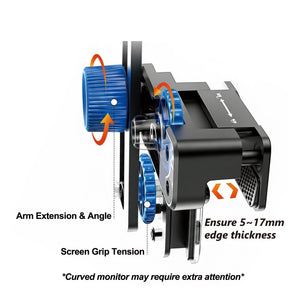 Wireless Charge Magnetic Mount | MS Power III -Monitor Arm- 179