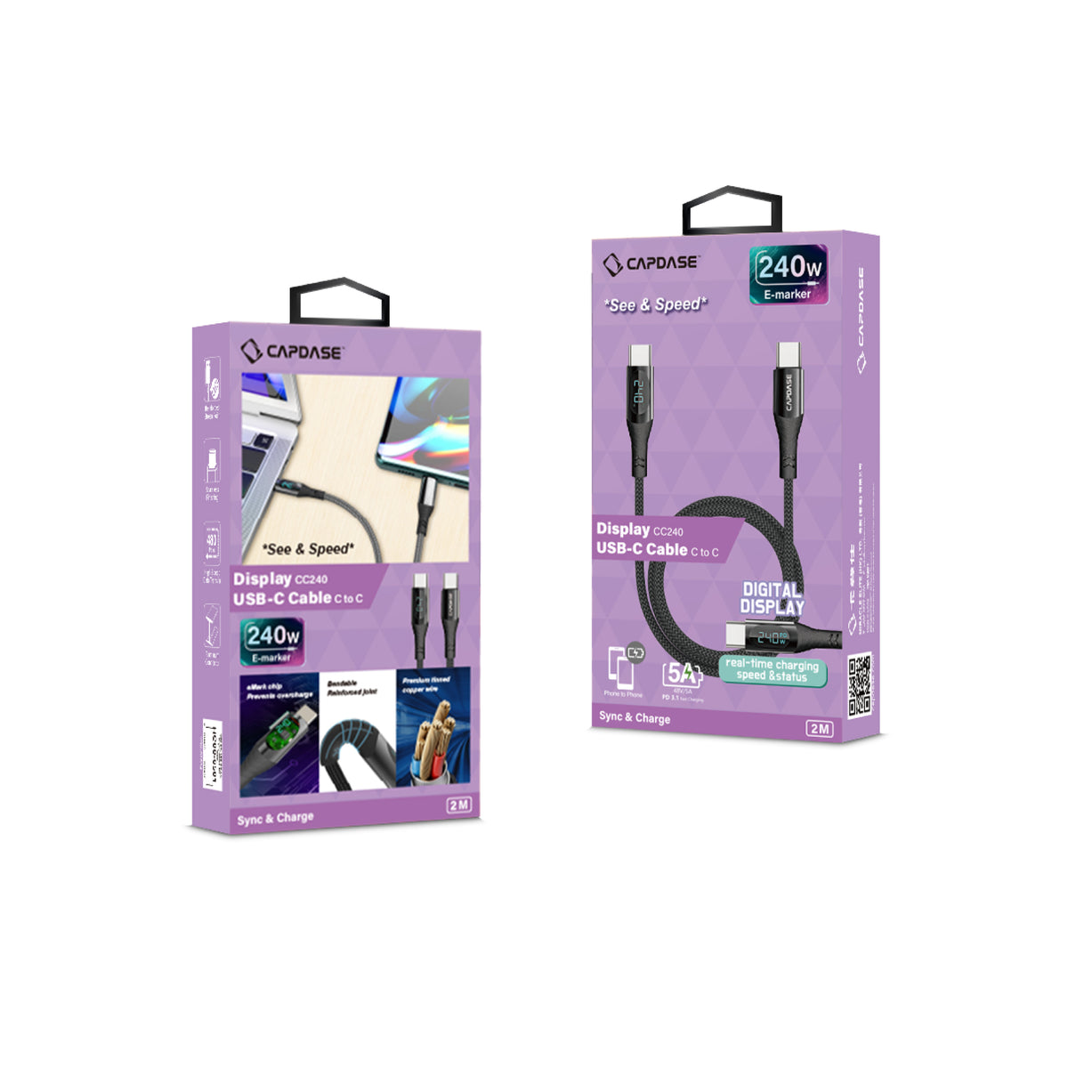 CAPDASE Display-CC240-2M
