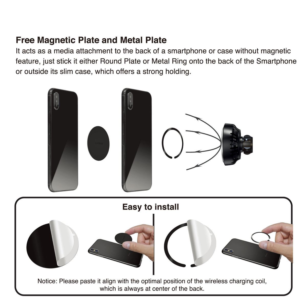 Cooling | 15W Wireless Charging Mount | MagSafe MCM Power III Car Mount | Gooseneck Arm 300mm