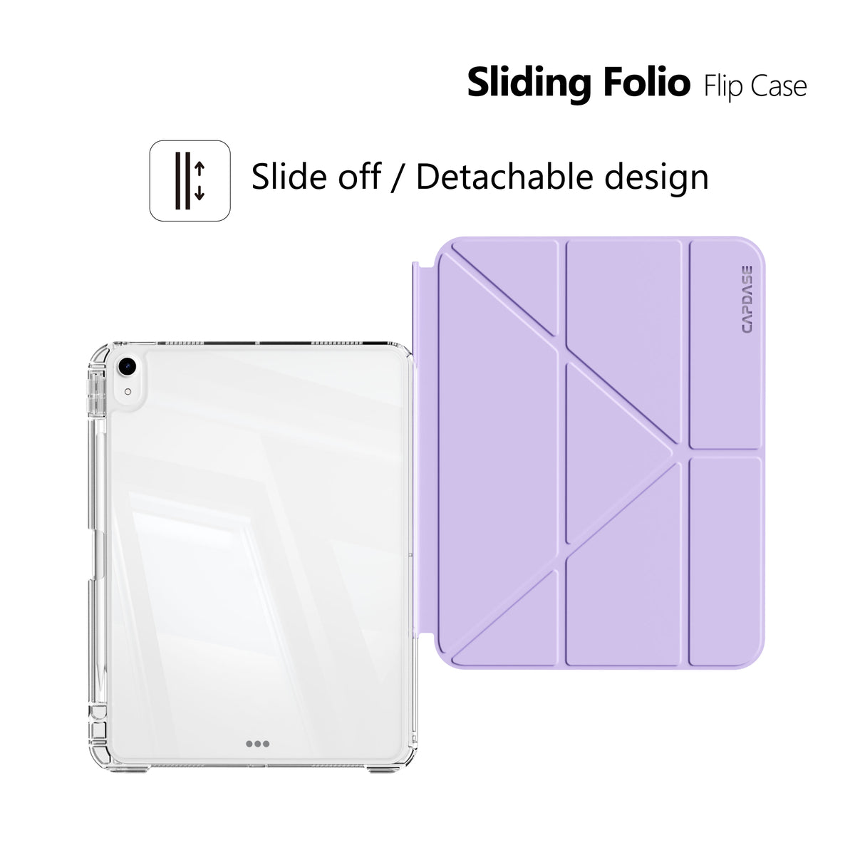 Sliding Folio Flip Case for iPad mini (A17 Pro) & iPad mini 6th generation