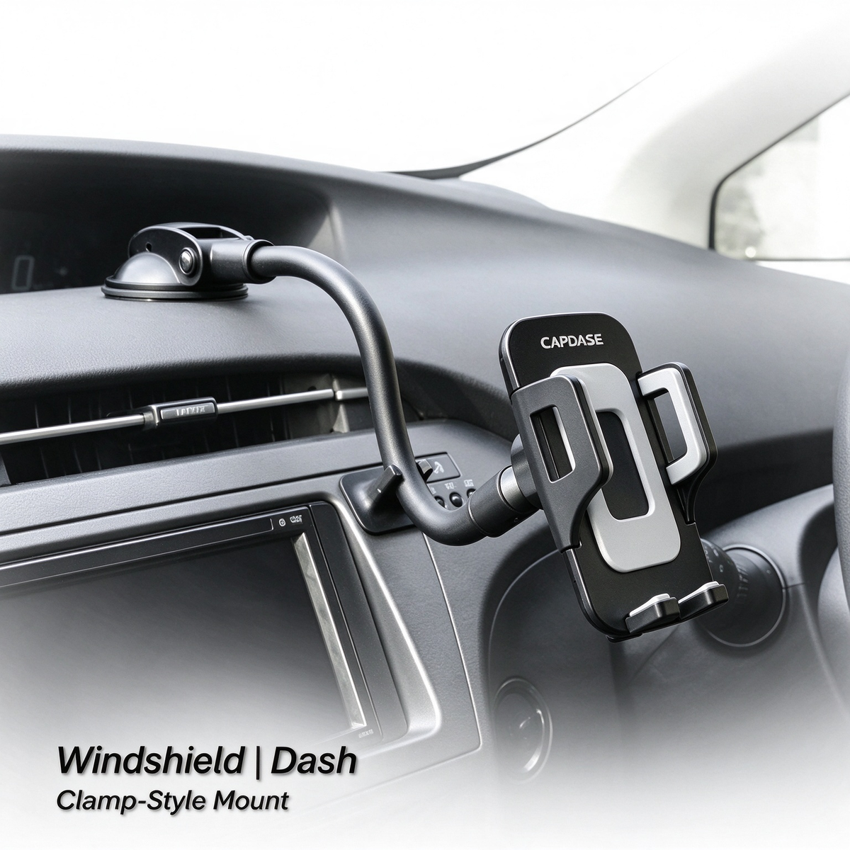FLEXI II Sport Car Mount Gooseneck Arm 300mm Extra Long Edition