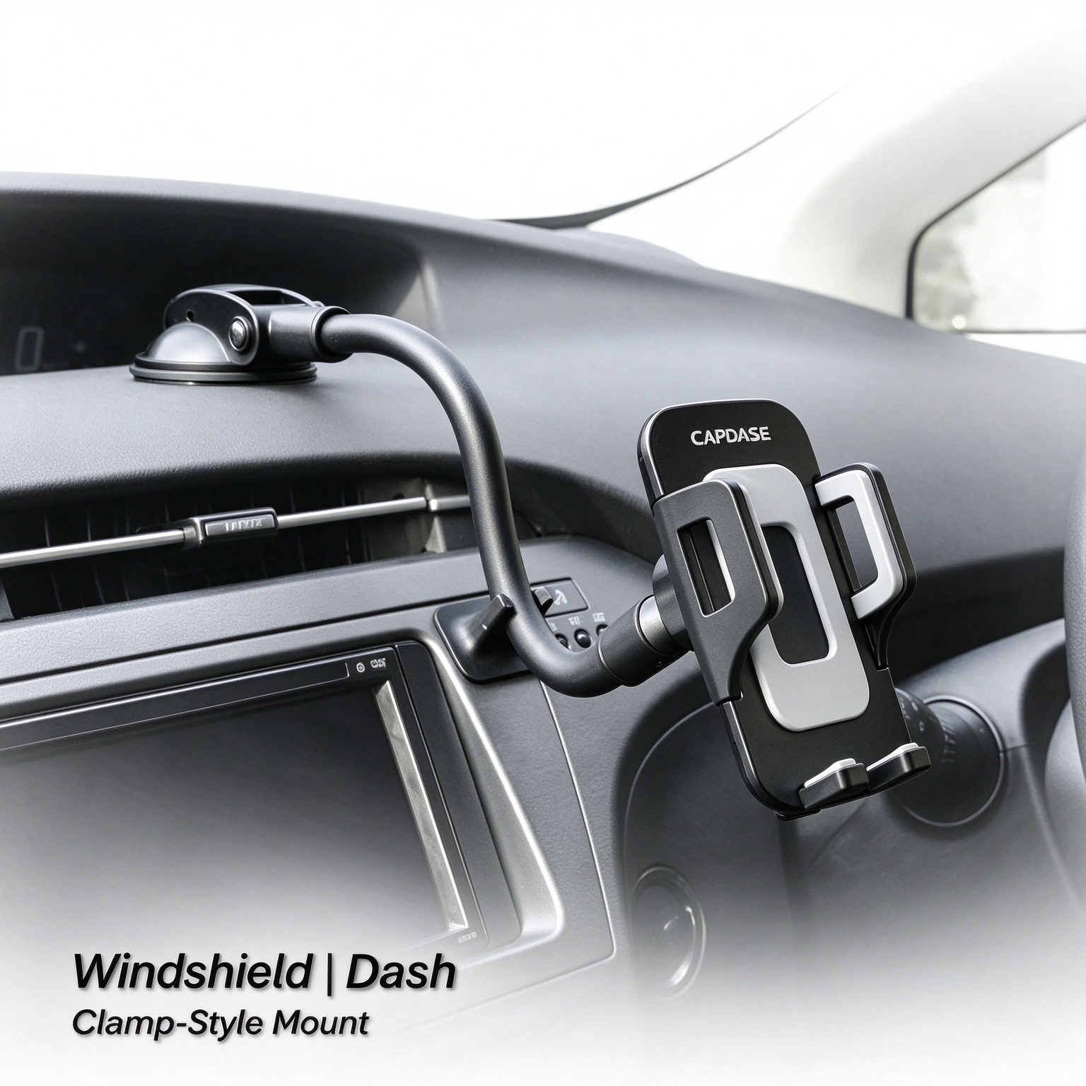 FLEXI II Sport Car Mount Gooseneck Arm 300mm Extra Long Edition