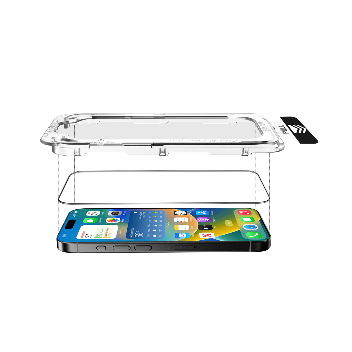 iPhone 17 Air SnapFit Auto-Align Tempered Glass High Aluminum Glass Ultra Clear Screen Protector
CAPDASE SnapFit自動定位鋼化玻璃貼 – 高清版