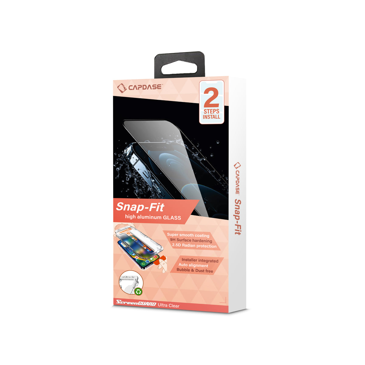 iPhone 17 Air SnapFit Auto-Align Tempered Glass High Aluminum Glass Ultra Clear Screen Protector
CAPDASE SnapFit自動定位鋼化玻璃貼 – 高清版