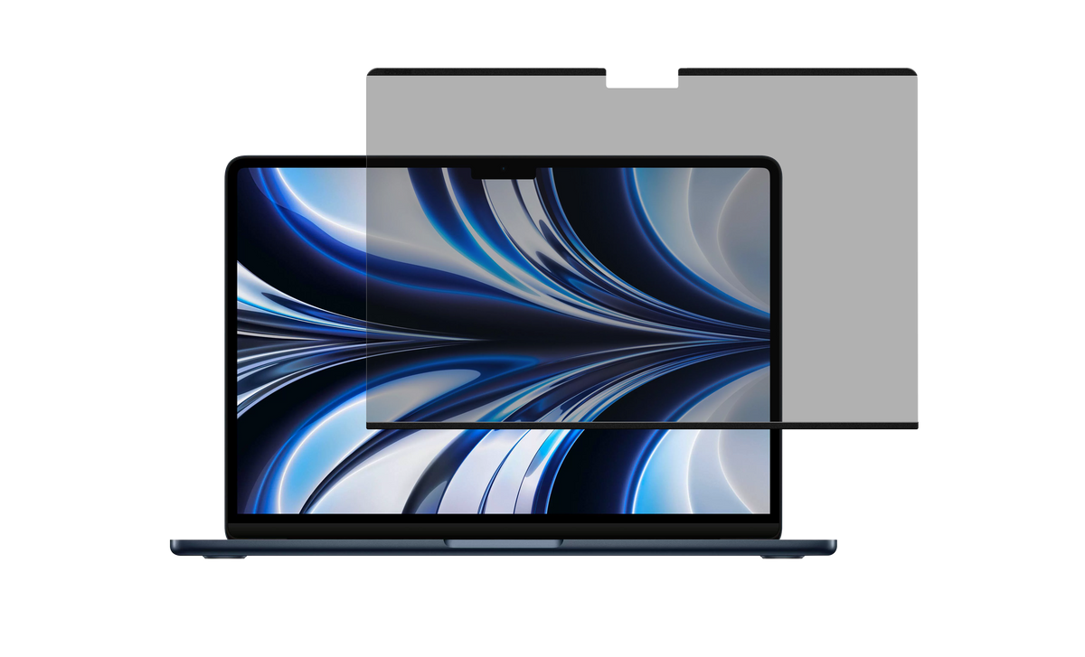 MacBook Air 13.6-inch ( 2022-2026 ) | PrivacyGuard | Anti-Spy | Anti-Blue Light | UV Protection | Detachable Magnetic ScreenGUARD-DMF-Privacy ABL