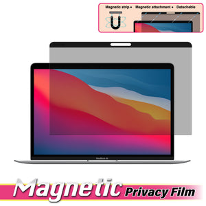 MacBook Air 13.6-inch ( 2022-2026 ) | Privacy Film | Anti-Spy | Detachable Magnetic DMF-Privacy