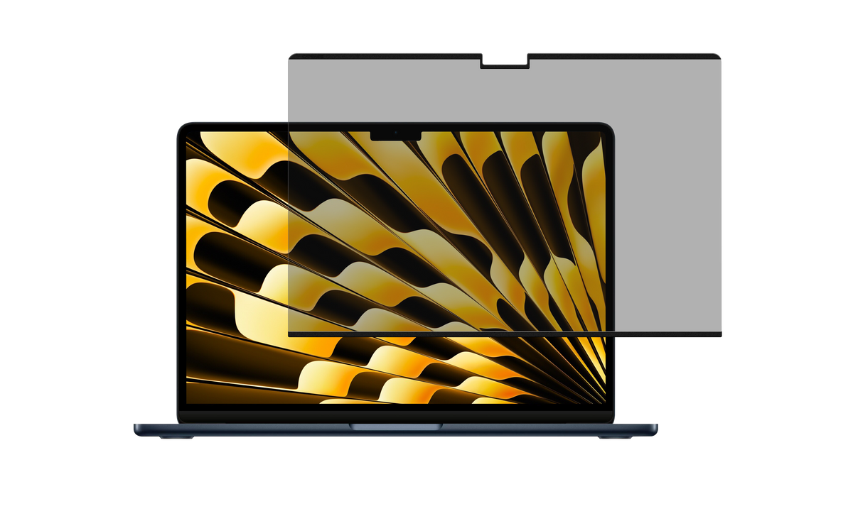 MacBook Air 15.3-inch ( 2023-2026 ) | Privacy Film | Anti-Spy | Detachable Magnetic DMF-Privacy