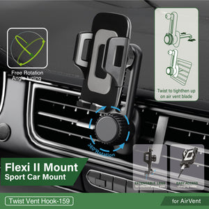 Sport Car Mount | Flexi II-Twist Vent hook-159