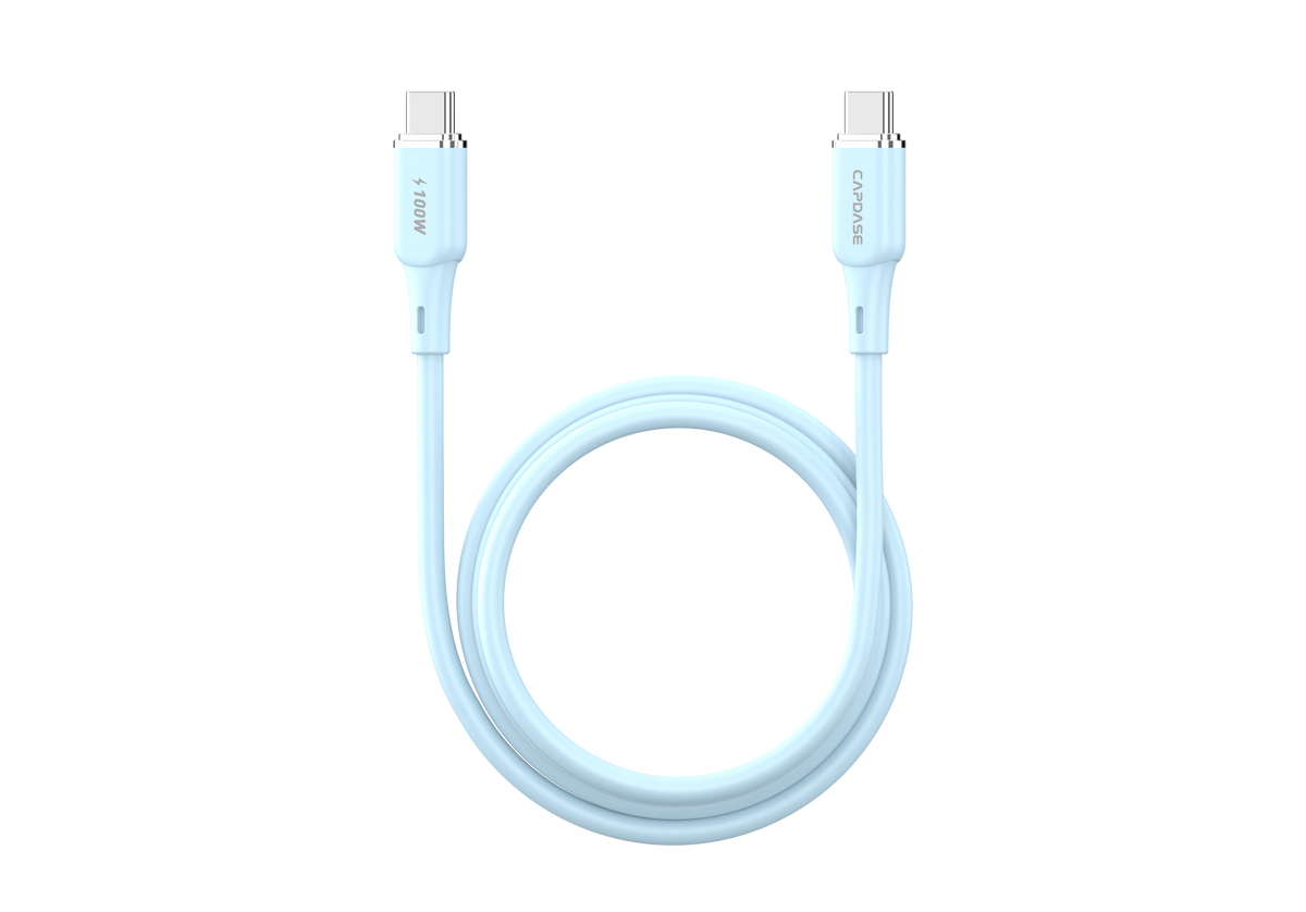 SiliconPR-CC100 USB-C To USB C 100W Sync and Charge Cable 1.2M