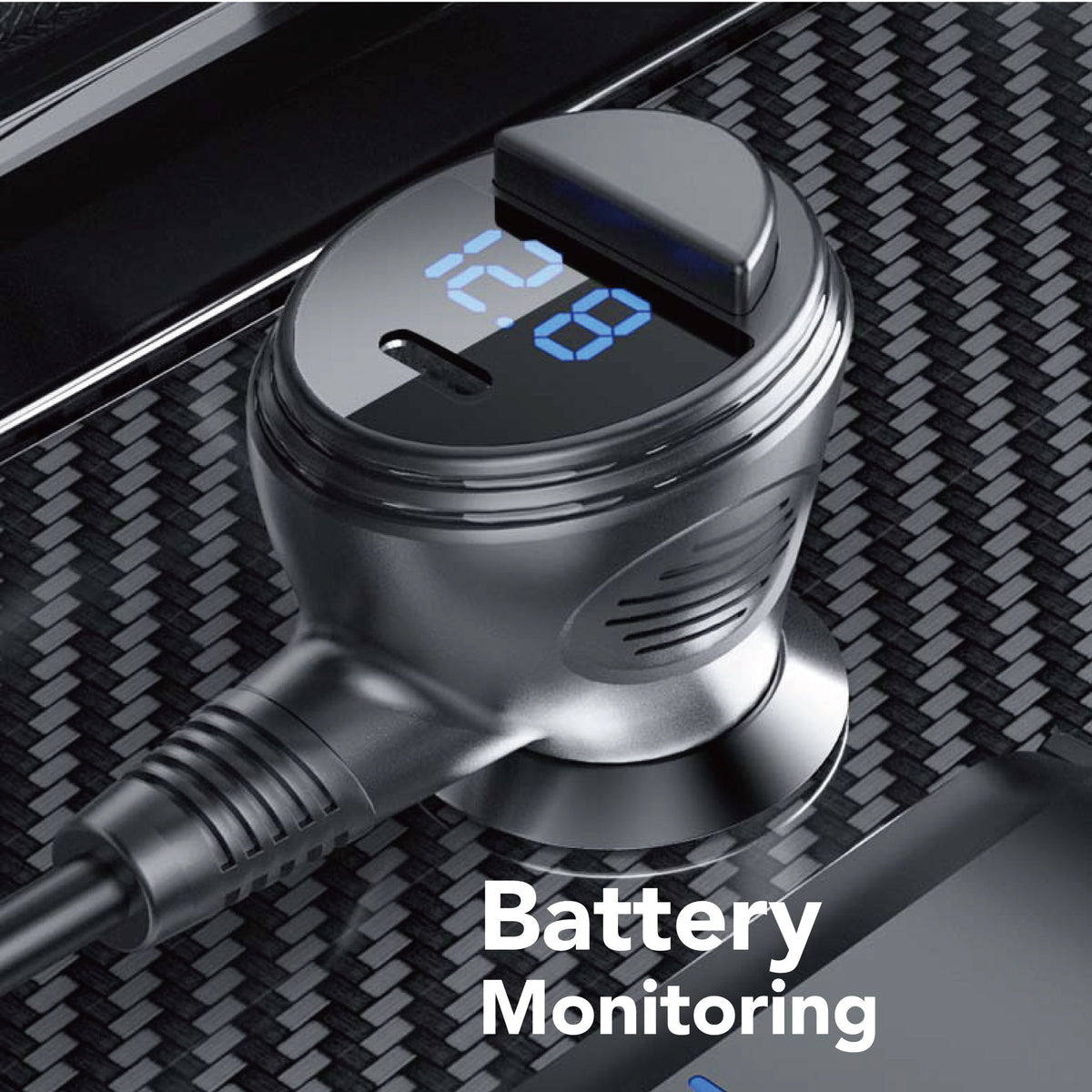 POWERHUB BQP9 3-Socket and 4-USB QC 3.0 and USB-C PD 90W Car Charger