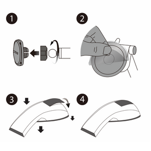 Sport Car Mount | Flexi II -Swivel Bendable-Arm- 158