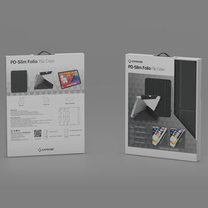 PD-Slim Folio Flip Case for iPad Air 10.9-inch
