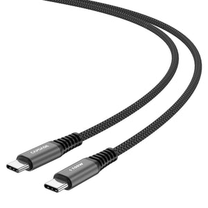 METALLIC EM-CC100 USB-C To USB-C Sync and Charge Cable (100W) 30CM