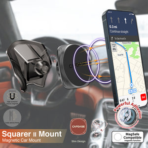 SQUARER II Magnetic Car Mount DSH Base-C200L for Benz C Class (2022)