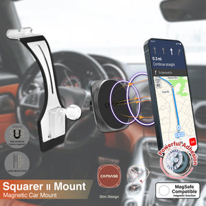 SQUARER II Magnetic Car Mount DSH Base-E01 for Benz E Class / CLS