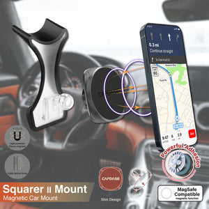 SQUARER II Magnetic Car Mount DSH Base-GLC for Benz C Class / GLC (2015-2018)