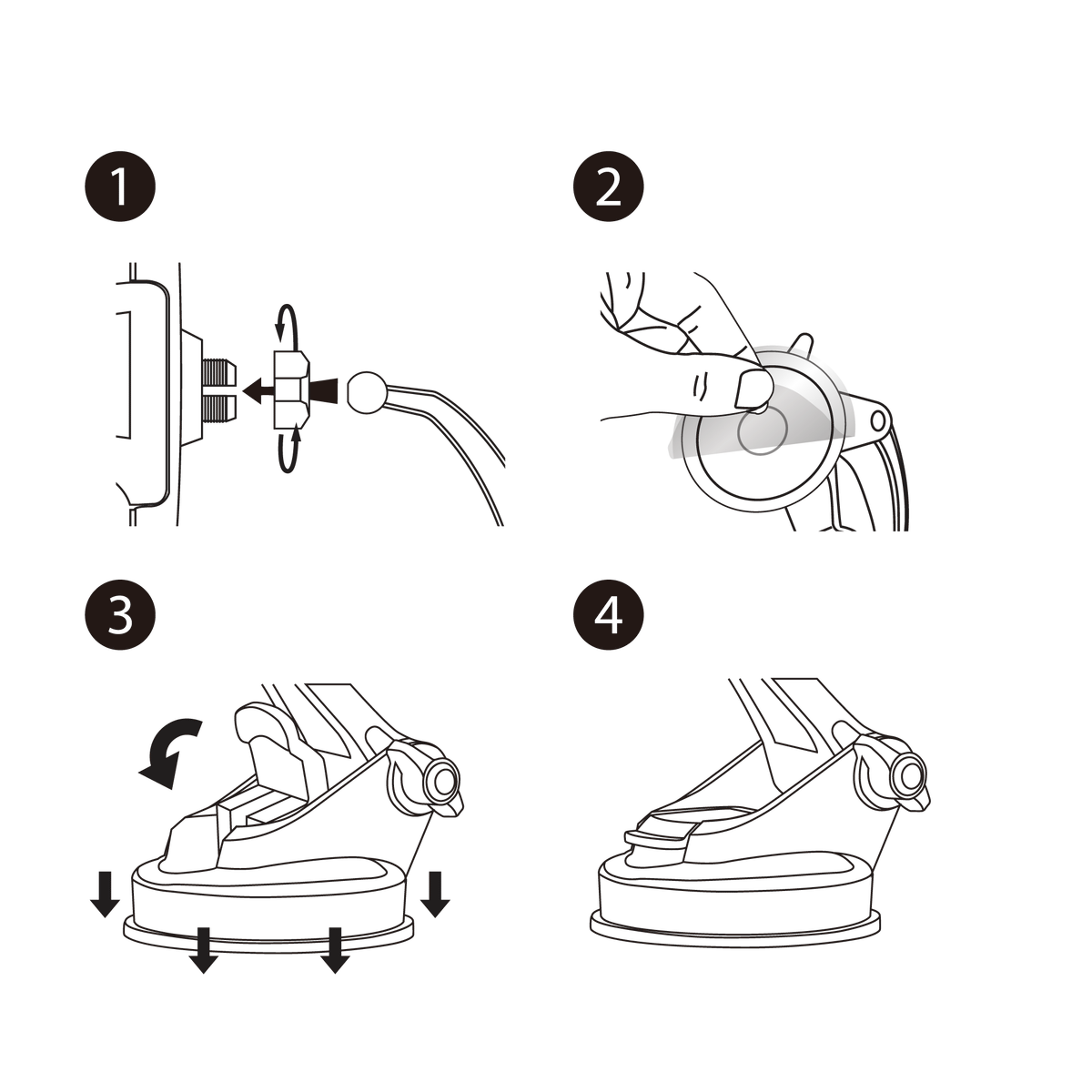 FLEXI II Sport Car Mount Touch Screen FlipArm-TL-155 Tesla Model 3/Y (Compatible)