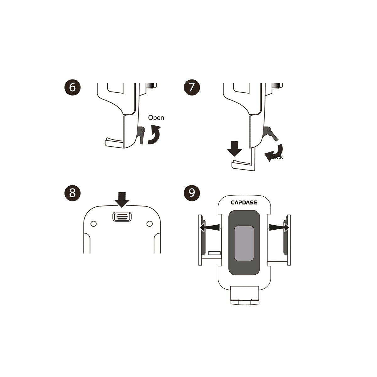 FLEXI II Sport Car Mount Gooseneck Arm 300mm Extra Long Edition