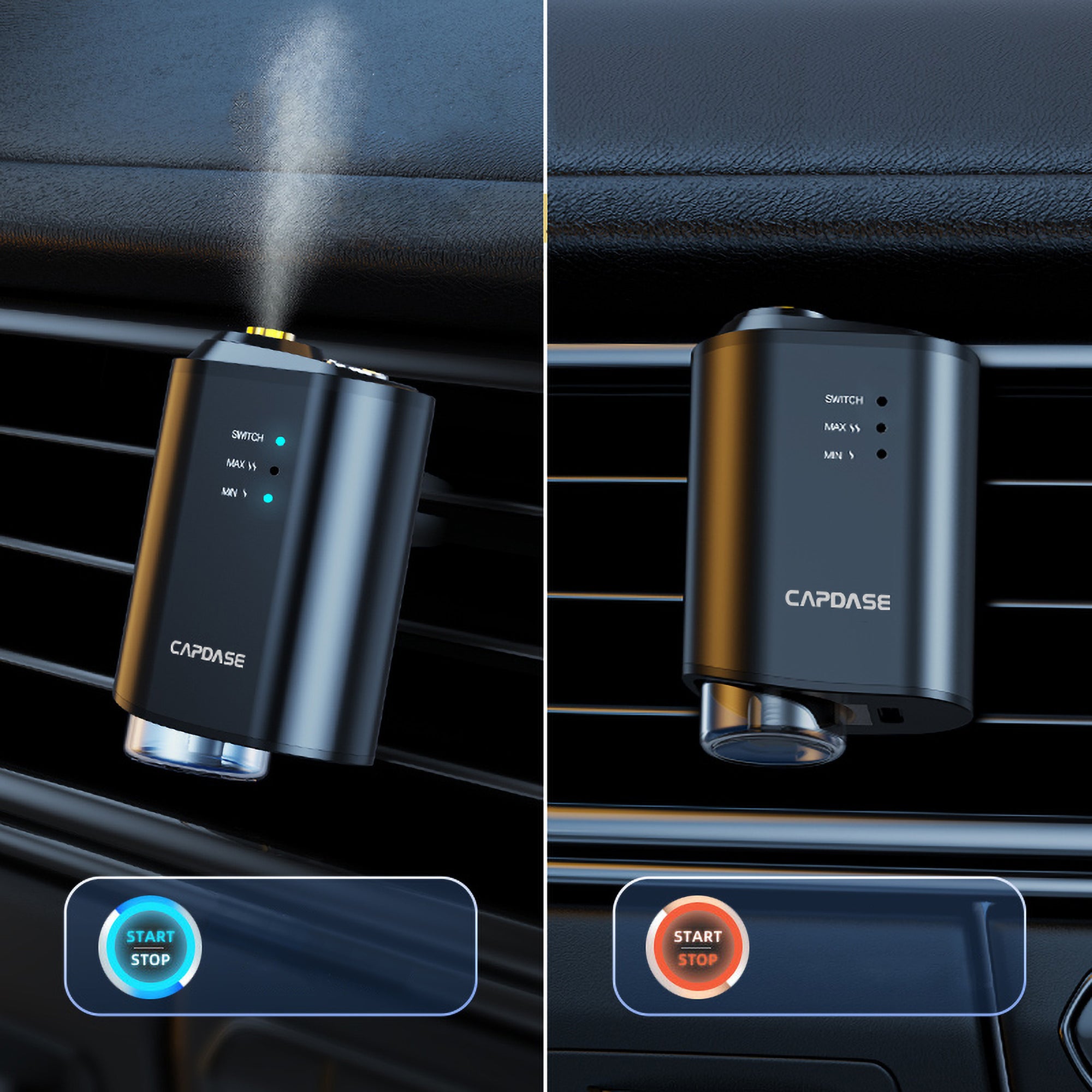 eoDrive Smart Nano Ultrasonic Aroma Diffuser For Car Auto On and Off