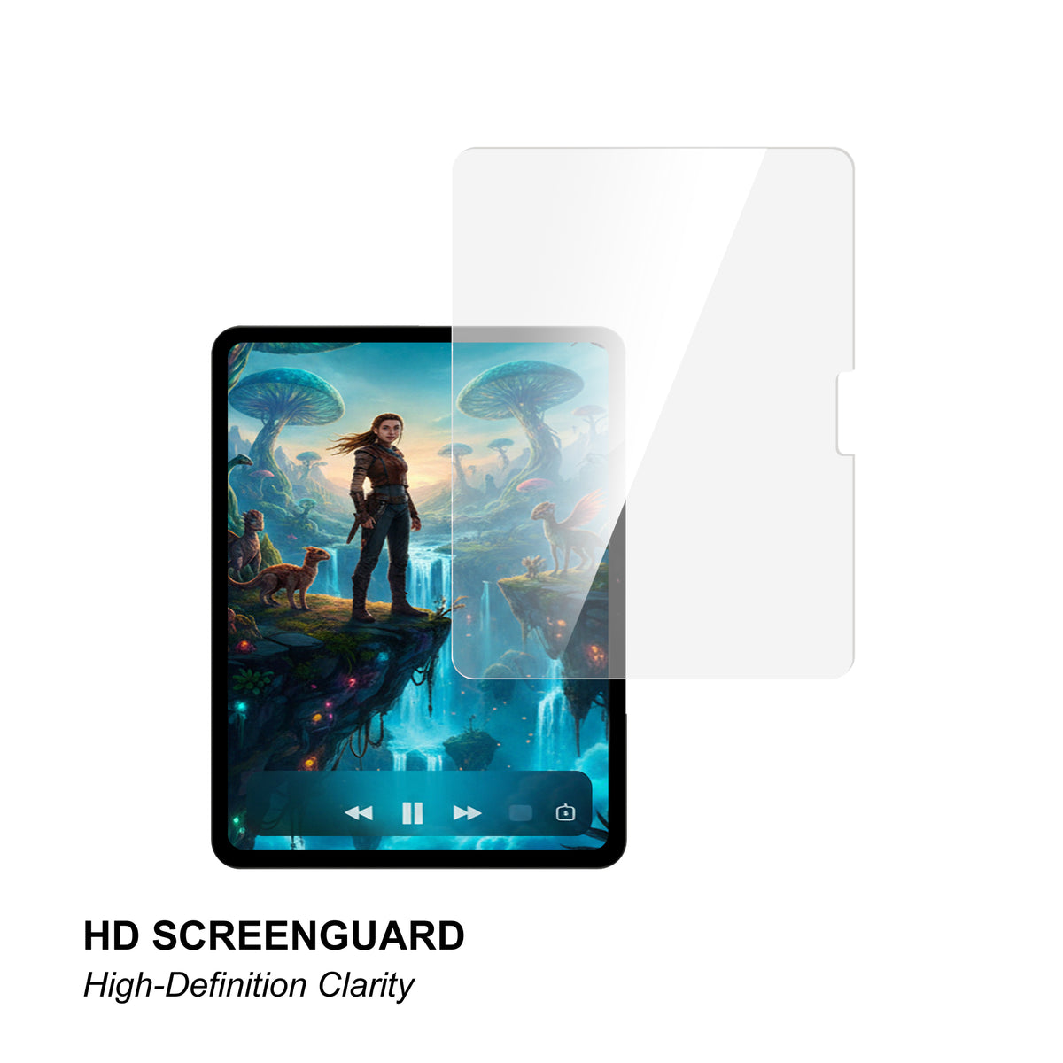 iPad Pro 11 (M5/M4) 2025/24 | Ultra Clear Tempered Glass | HD Screenguard