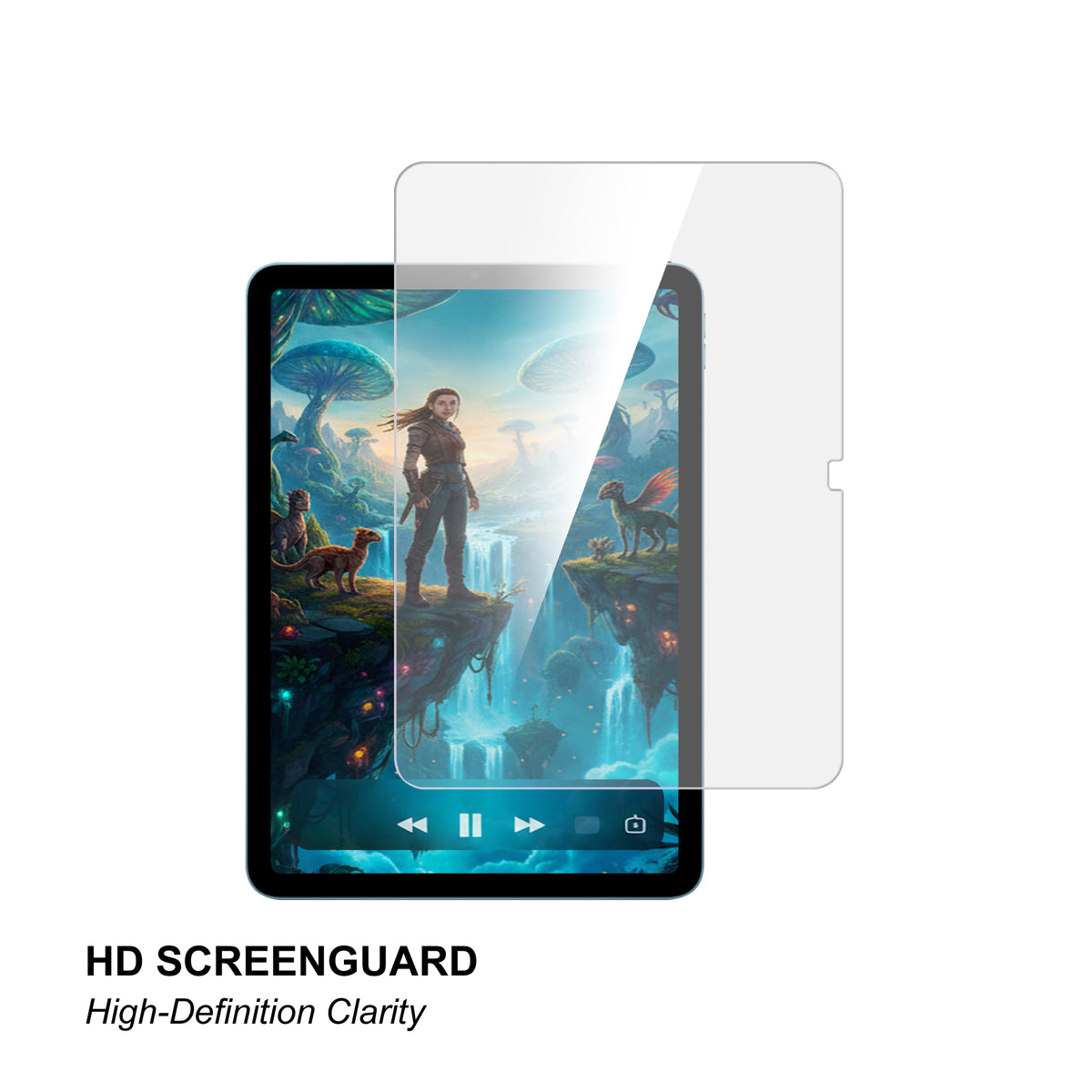 iPad Air 11 (M4/M3/M2) 2026~24 | Ultra Clear Tempered Glass | HD Screenguard
