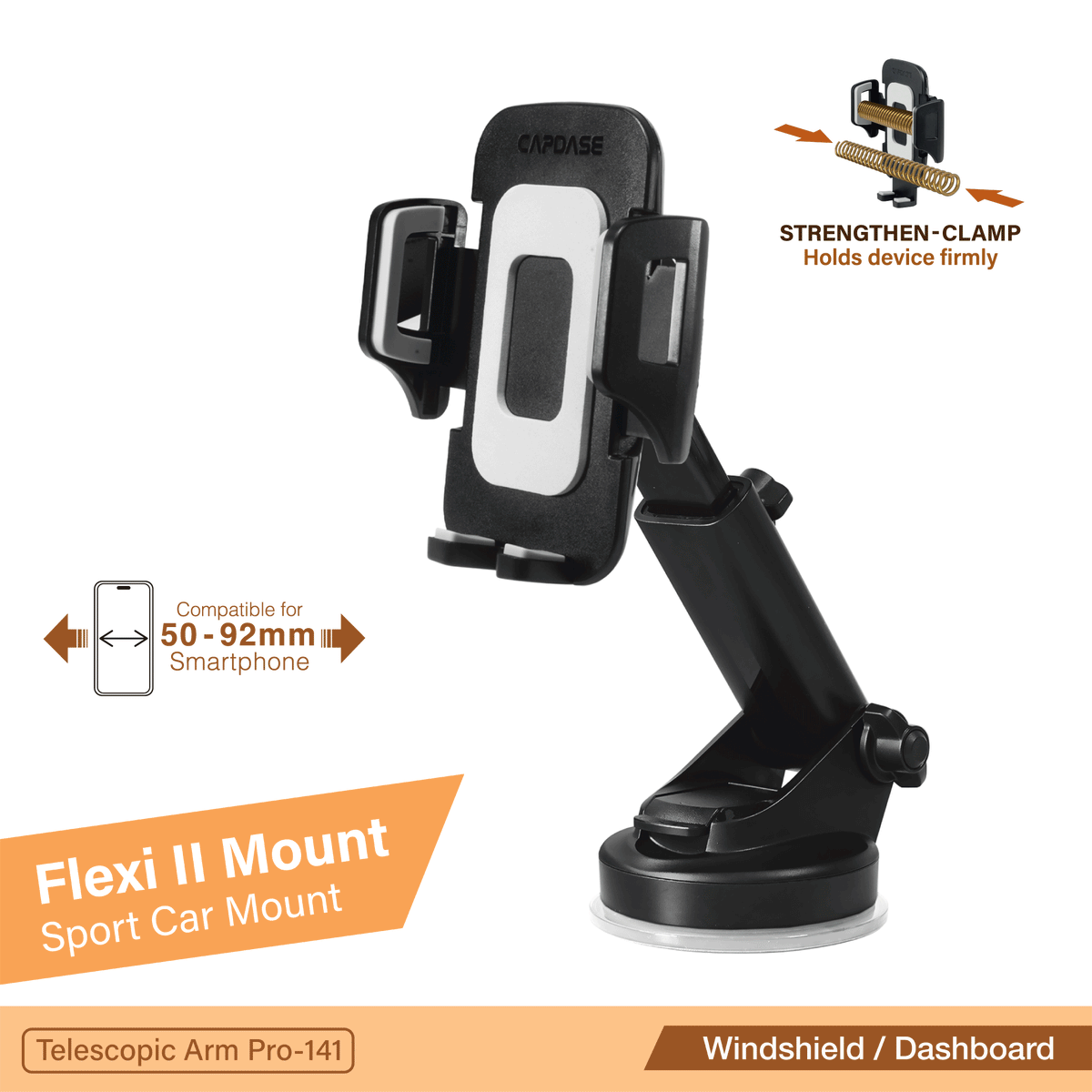 FLEXI II Sport Car Mount Telescopic Arm Pro-141