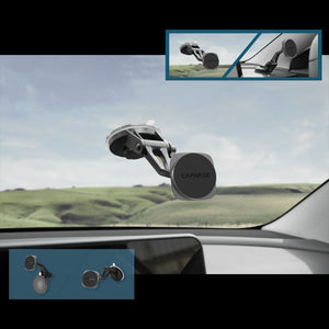 SQUARER II Magnetic Car Mount Flip Arm TL-140 Tesla Model 3/Y (Compatible)