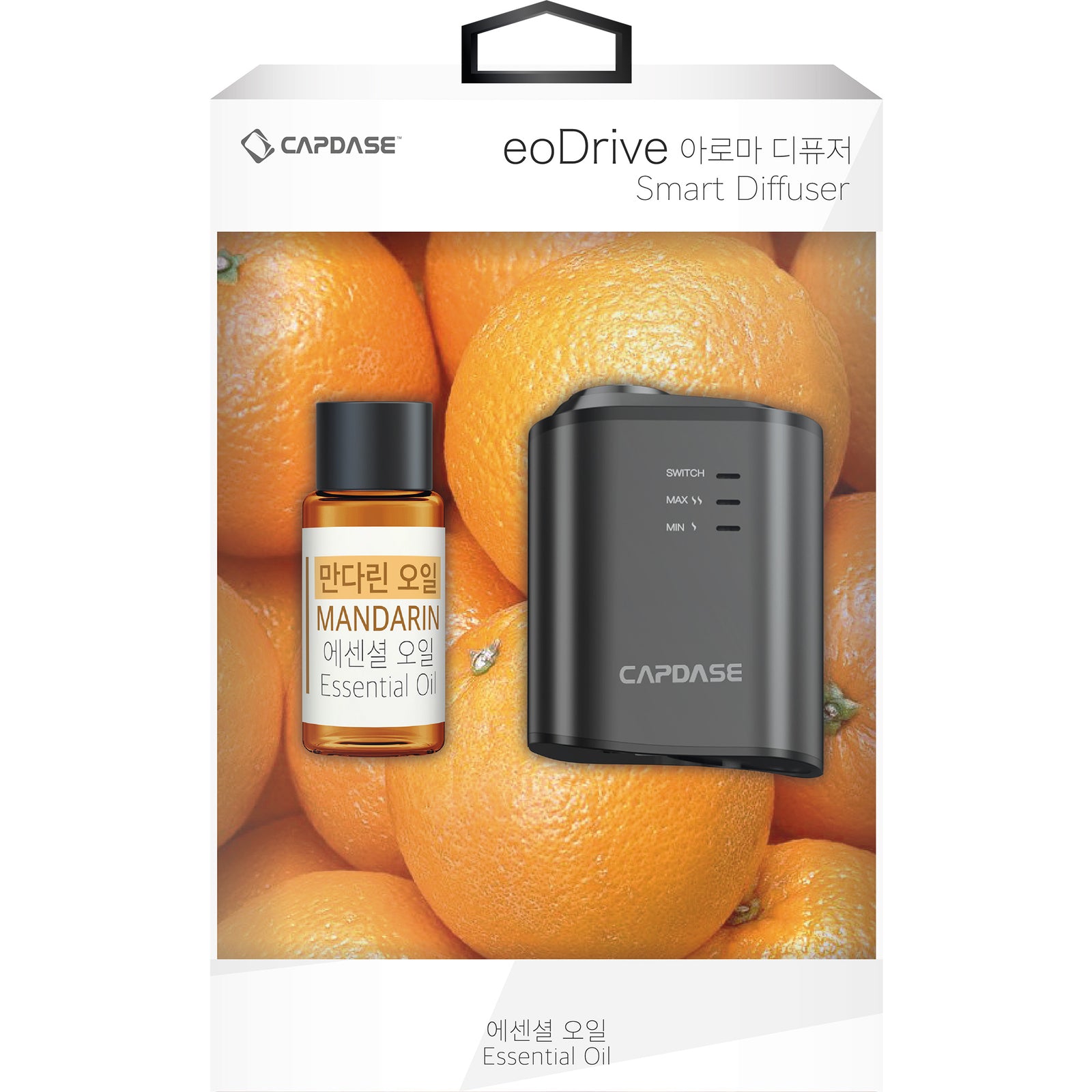 eoDrive 智能納米超聲波汽車香薰機含柑橘精油