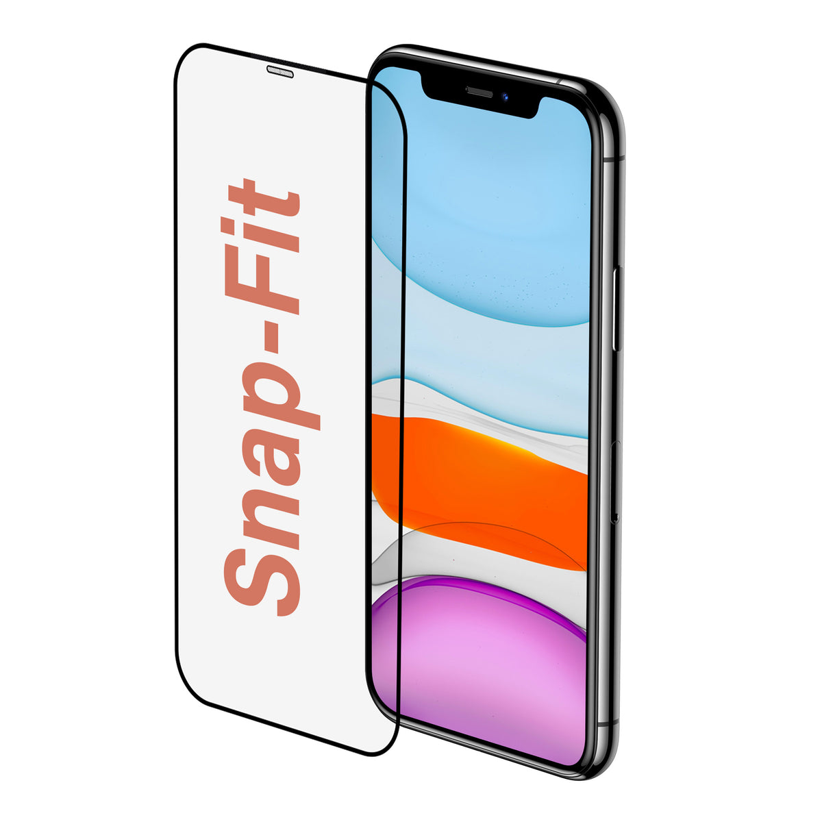 iPhone 11 & XR SnapFit High Aluminum Glass Ultra Clear Screen Protector