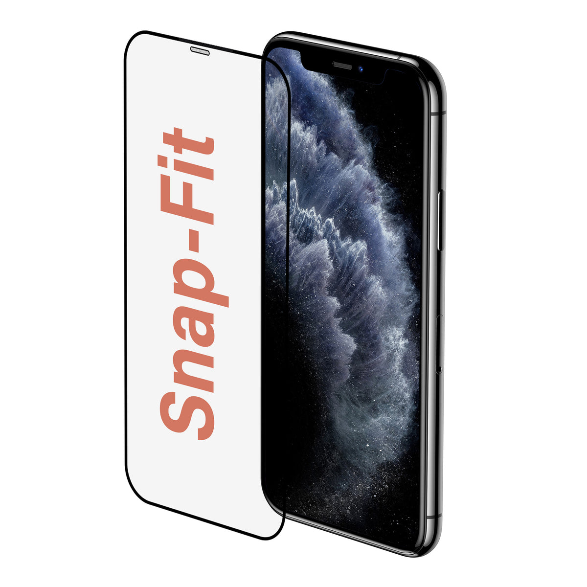 iPhone 11 Pro Max SnapFit High Aluminum Glass Ultra Clear Screen Protector