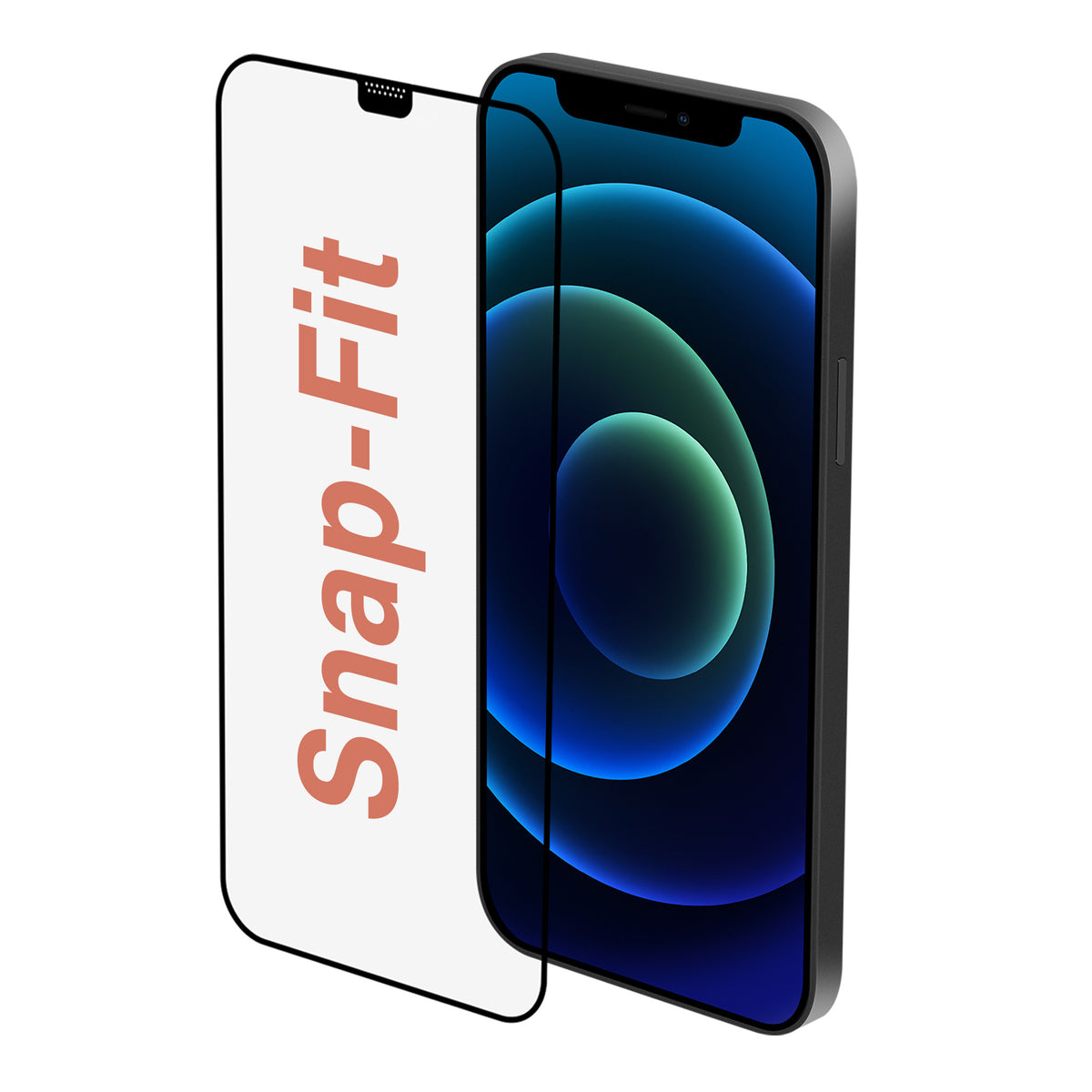 iPhone 12 & 12 Pro SnapFit High Aluminum Glass Ultra Clear Screen Protector