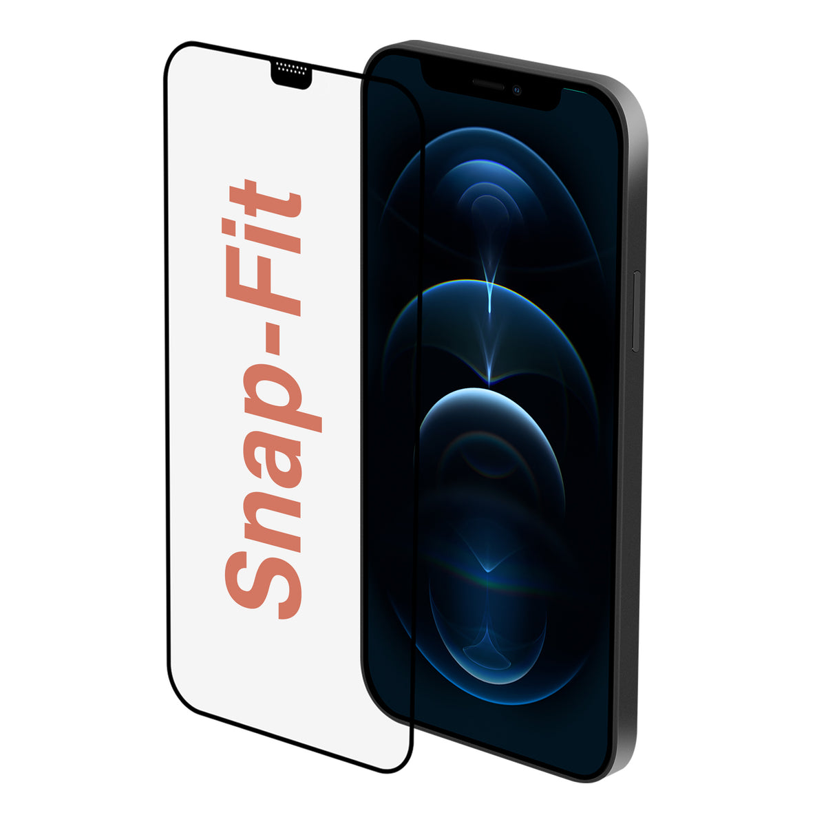 iPhone 12 Pro Max SnapFit High Aluminum Glass Ultra Clear Screen Protector