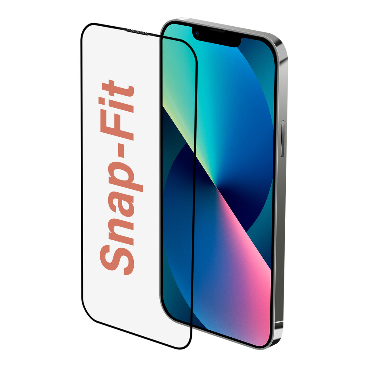 iPhone 14 & 13 & 13 Pro SnapFit High Aluminum Glass Ultra Clear Screen Protector