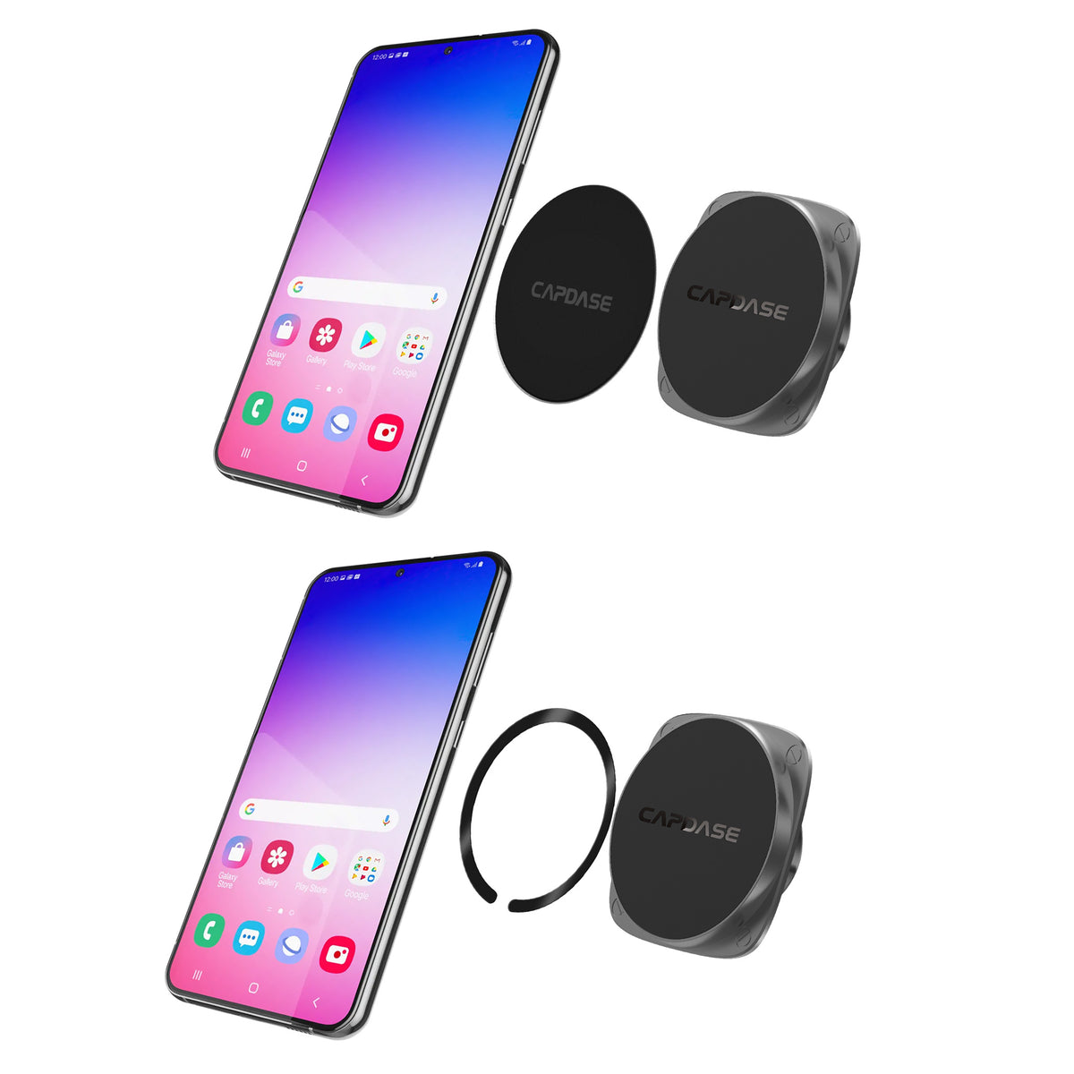 SQUARER II Magnetic Car Mount Clip On Arm 145