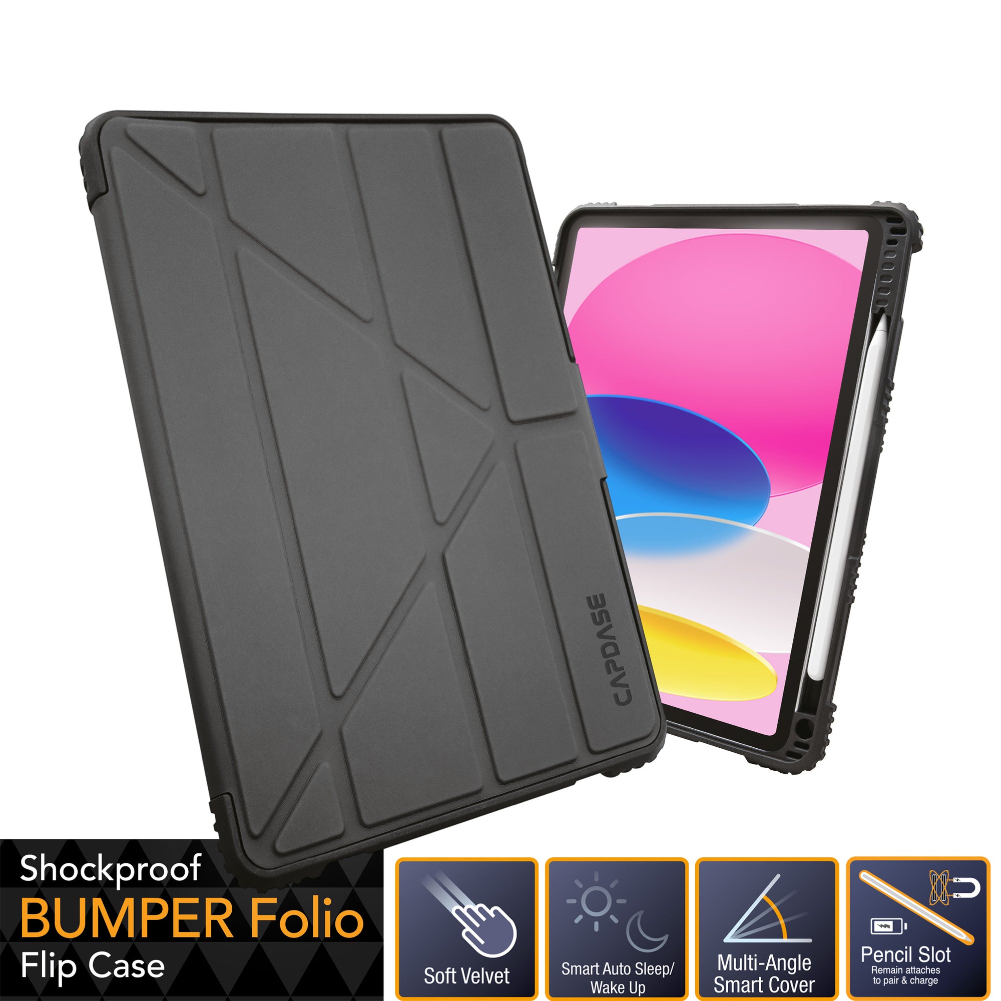 BUMPER FOLIO Flip Case for iPad 10.9-inch