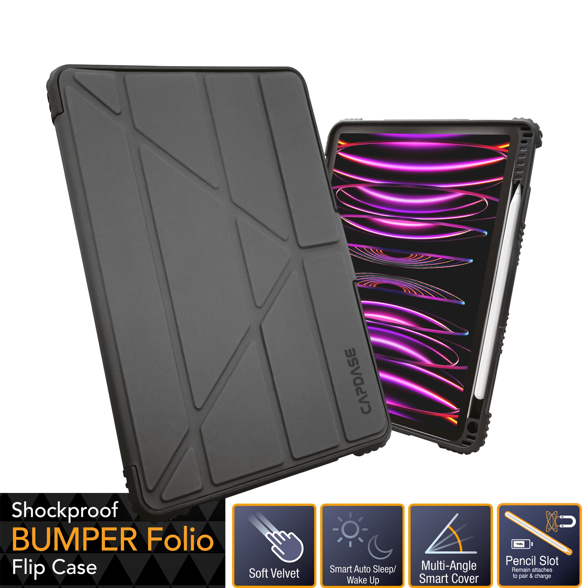 BUMPER FOLIO Flip Case for iPad 10.9-inch and 11-Inch