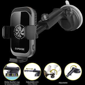 A-CM Power II Ceramic Cooling Fast Wireless Charging Auto-Clamp Car Mo -  Capdase