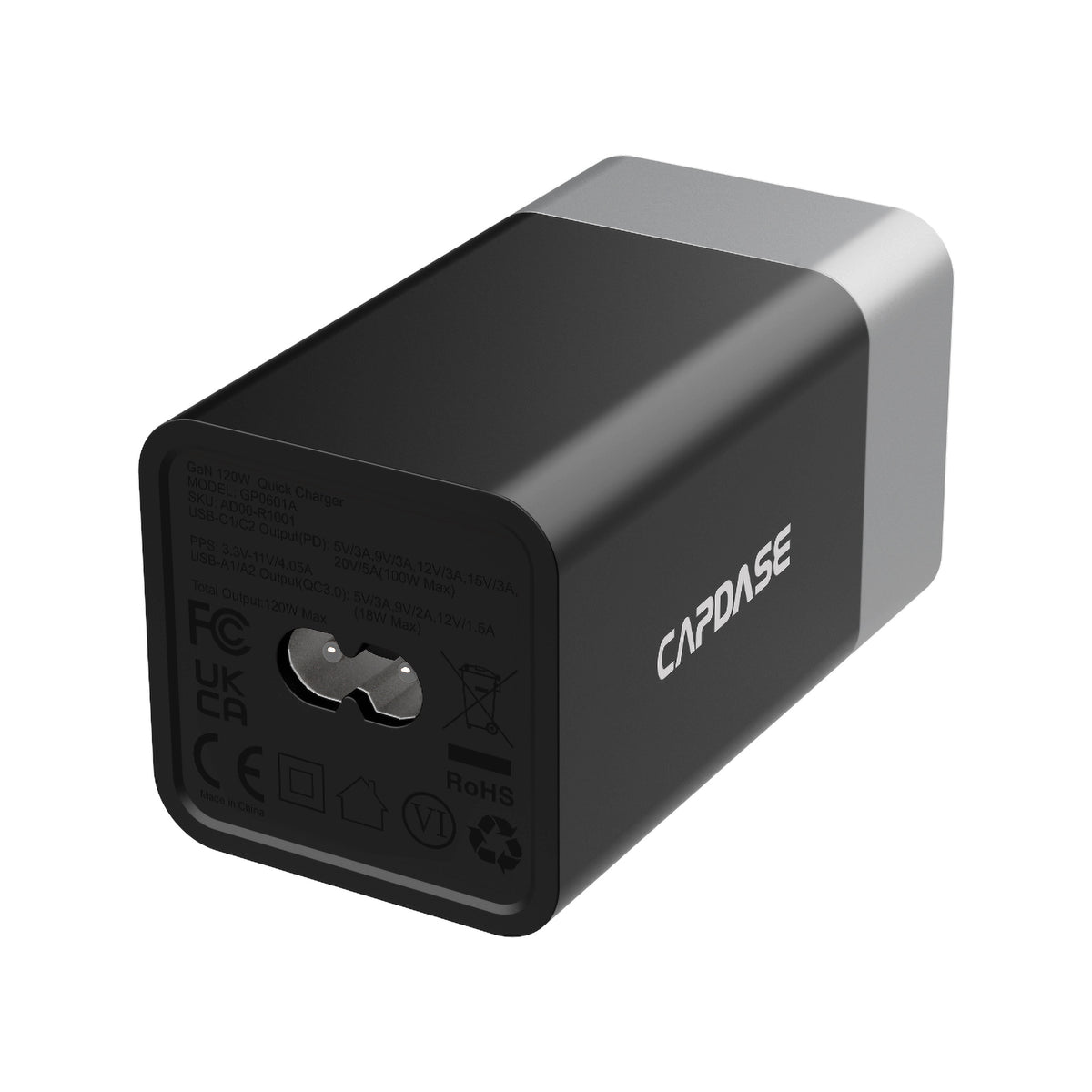 RANGER 4P120SD GaN 120W QC / PD Wall Charger