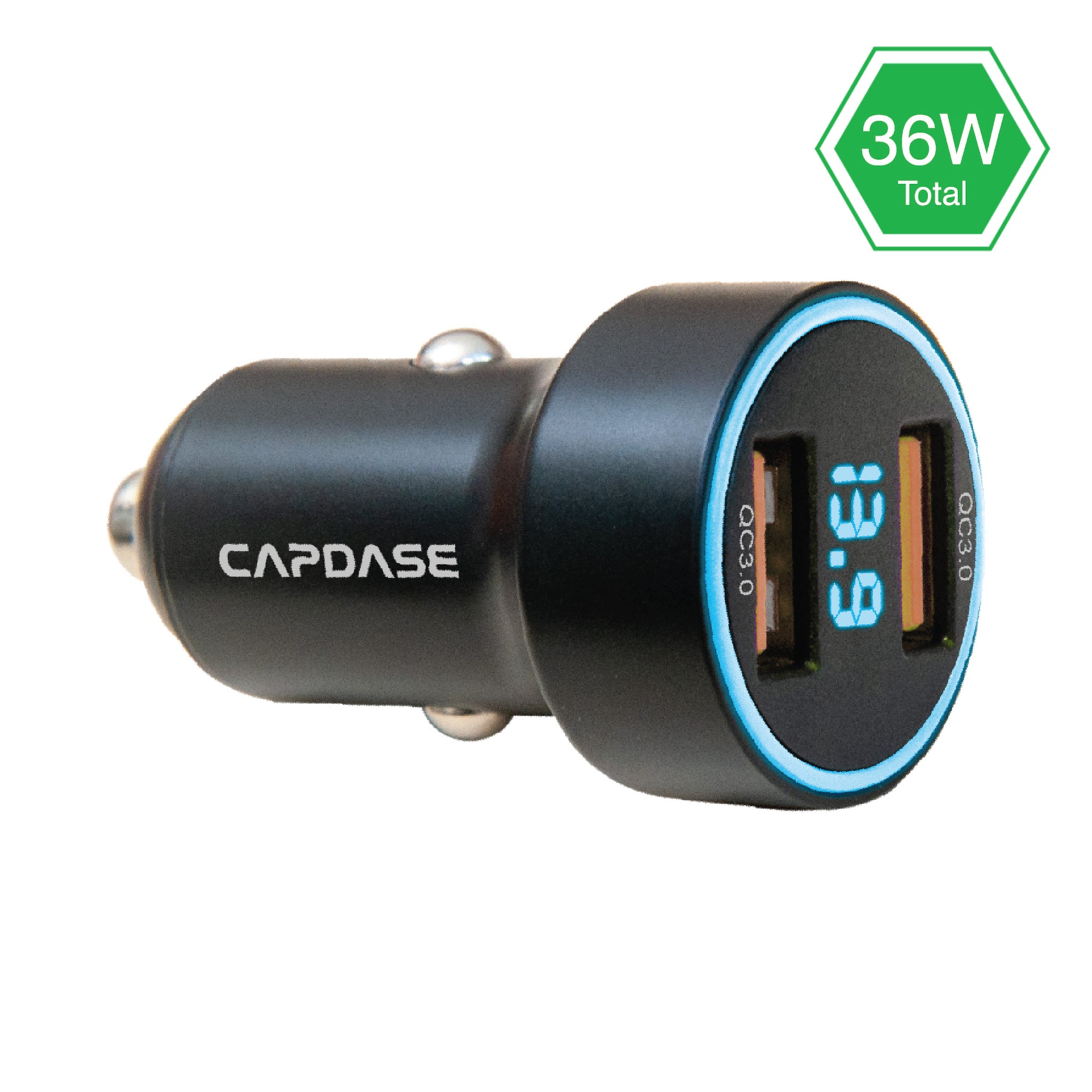 Monitor 2Q36 QC 3.0 Battery Monitor Car Charger