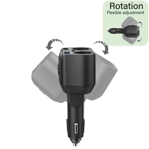 PowerDrive B248M USB PD 3.0 & QC 3.0 Socket Car Charger