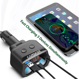 PowerDrive B248M USB PD 3.0 & QC 3.0 Socket Car Charger